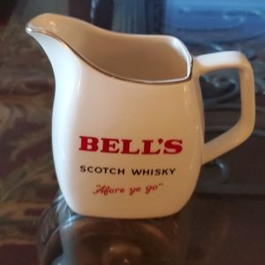 Vintage 1970s Bells Scotch Whisky Pitcher